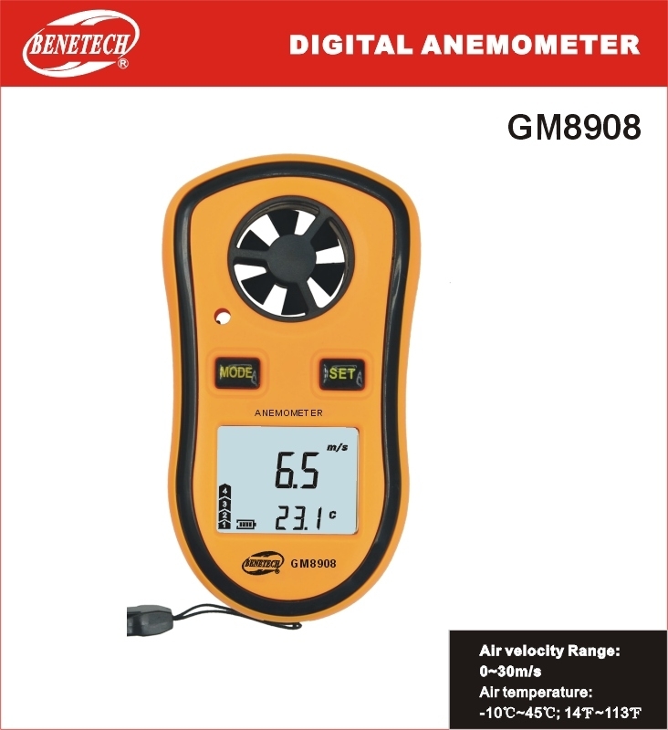 BENETECH GM-8908 풍속계