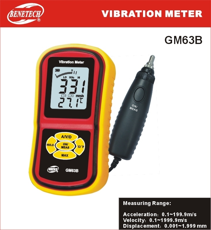 BENETECH GM-63B 진동측정기