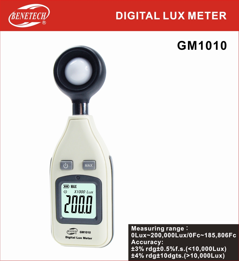BENETECH GM-1010 조도측정기
