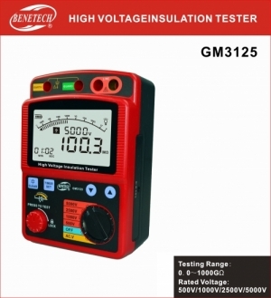 BENETECH GM-3125 절연저항측정기