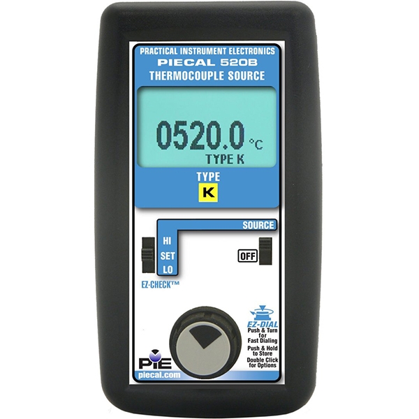 PIE 520B-K 온도 캘리브레이터 Single Type Thermocouple Calibrator