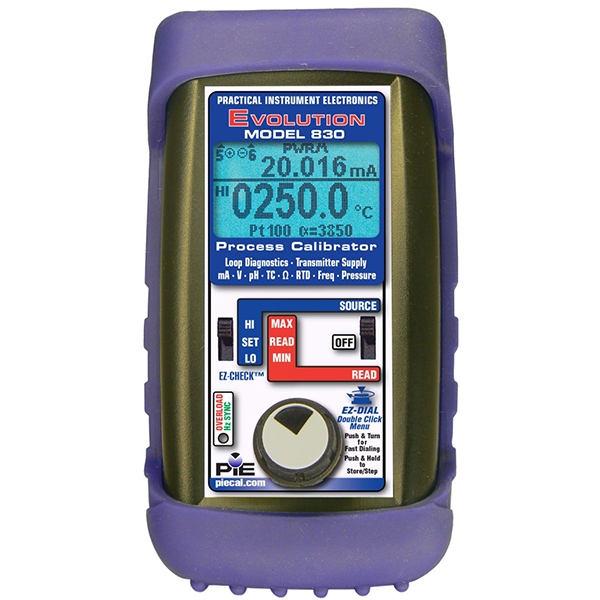 PIE 830 다기능 캘리브레이터 Multifunction Diagnostic Process Calibrator