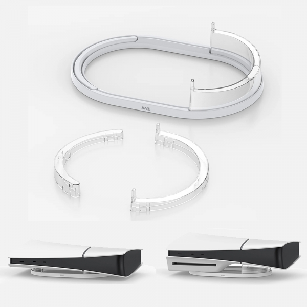 PS5 슬림 가로 스탠드 투명 받침대 이이네