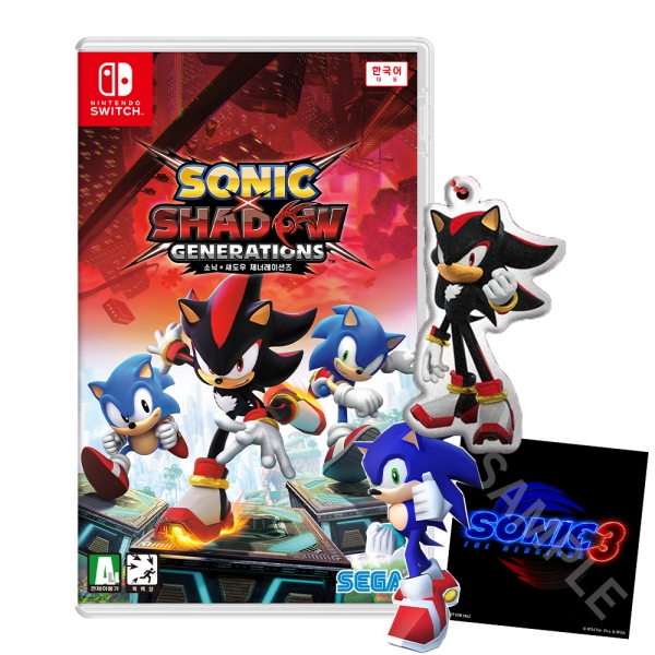 닌텐도 스위치 소닉 섀도우 제너레이션즈 한글판