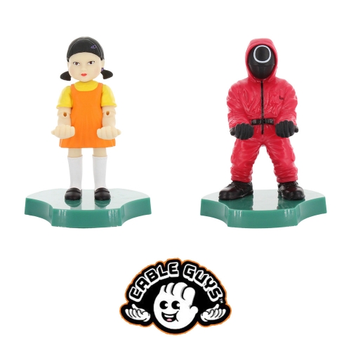 케이블가이즈 오징어게임 이어버드 홀더 스마트폰 스탠드