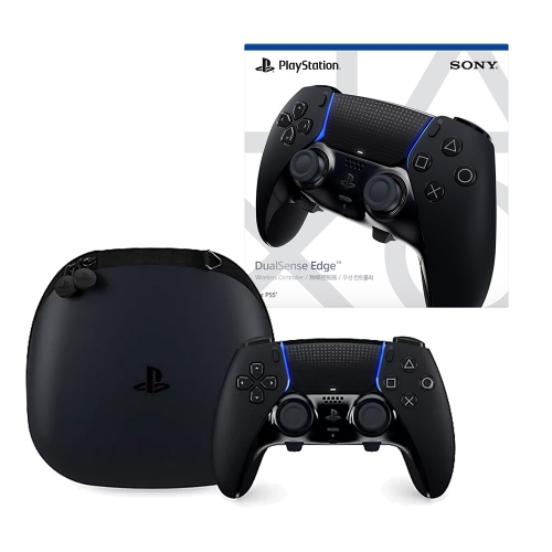 PS5 소니 듀얼센스 엣지 미드나이트 블랙 무선 컨트롤러 소니정품 게임패드