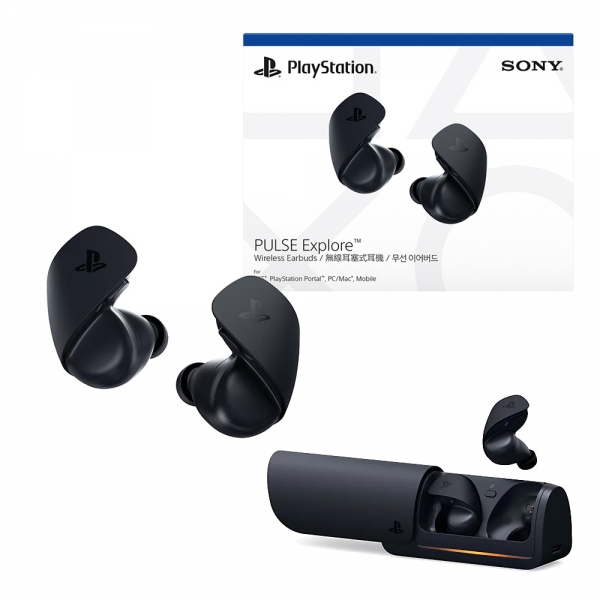 PS5 펄스 익스플로어 무선 이어버드 미드나이트 블랙