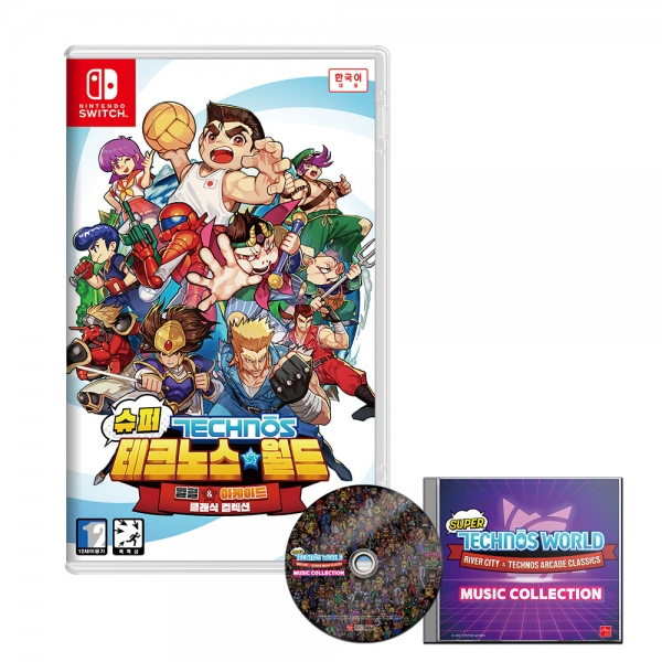 닌텐도 스위치 슈퍼 테크노스 월드 열혈 아케이드 클래식 컬렉션