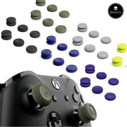 XBOX 엑박패드 썸그립 공용 스틱커버 6P 스컬앤코
