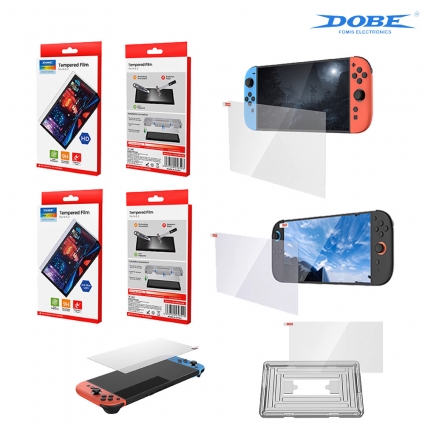 닌텐도 스위치2 DOBE 강화유리 9H 액정필름 2P 세트