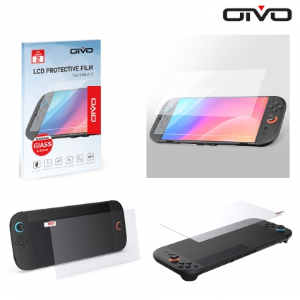 닌텐도 스위치2 OIVO 강화유리 9H 액정필름 2P 세트