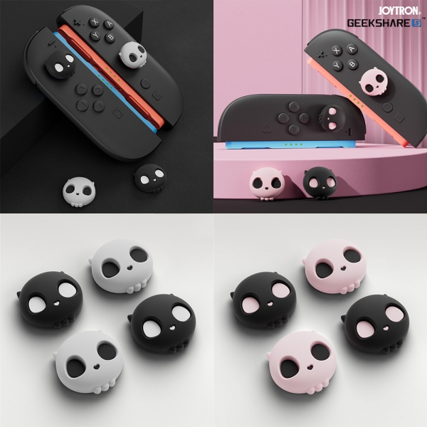 닌텐도 스위치2 조이콘 프로콘2 스틱커버 긱쉐어 스컬