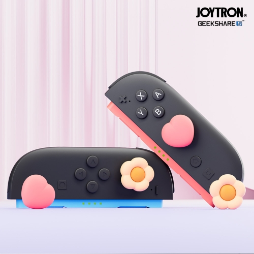 닌텐도 스위치2 조이콘 프로콘2 스틱커버 긱쉐어 플라워하트