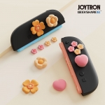 닌텐도 스위치2 조이콘 스틱커버 버튼커버 세트 긱쉐어 플라워하트