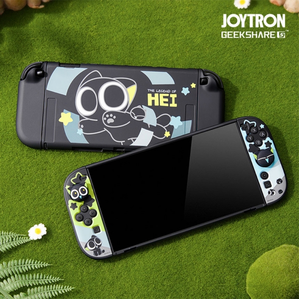 닌텐도 스위치2 케이스 풀커버 긱쉐어 소흑 블랙 캣