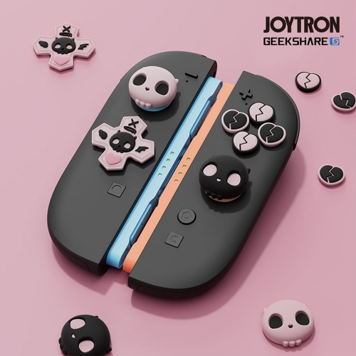 닌텐도 스위치2 조이콘 스틱커버 버튼커버 세트 긱쉐어 스윗스컬