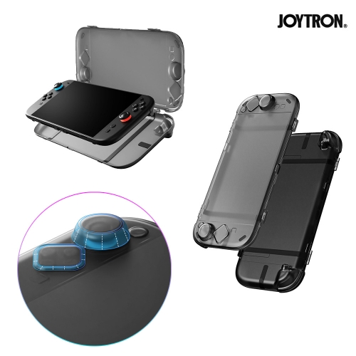 닌텐도 스위치2 조이트론 케이스 클리어 캐링 클램쉘