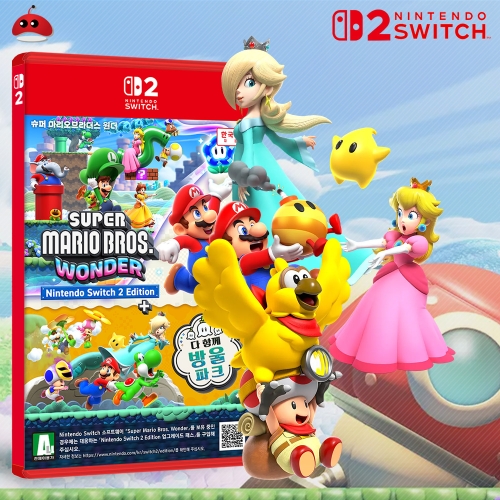 닌텐도 스위치2 슈퍼 마리오브라더스 원더 + 다함께 방울파크 예약