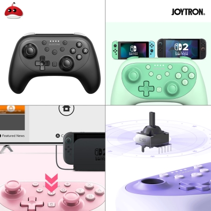 조이트론 듀오콘2 무선 컨트롤러 스위치2 PC 프로 컨트롤러 게임 패드