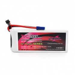 [CNHL] G+ PLUS 11.4V 6000mah 70C-140C 3S 리튬폴리머 배터리 - EC5 600703EC5