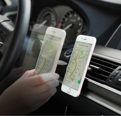 [크레쿠 프리윙2] 세계최초 차량용 송풍구에 쏙 끼워 거치하는 핸드폰거치대