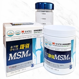 파워msm 400g 엠에스엠 식이유황 유황닷컴 관졀연골영양