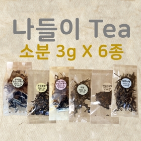 나들이 Tea 3g 6종