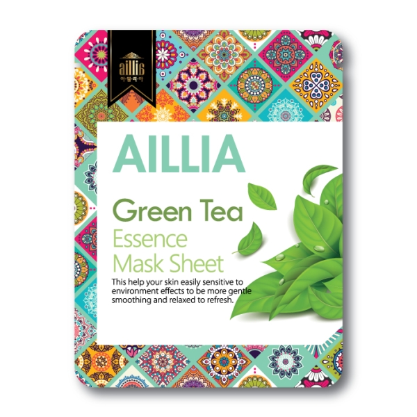 아일리아 녹차 마스크팩 25ml 100매