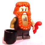 [레고 미니피규어] 호빗과 반지의 제왕 드워프 봄부르(Bombur the Dwarf) / 소세지와 냄비 포함 lor051