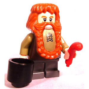 [레고 미니피규어] 호빗과 반지의 제왕 드워프 봄부르(Bombur the Dwarf) / 소세지와 냄비 포함 lor051
