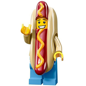 [레고 미니피규어] 71008 미니피규어 13 시리즈 - 핫도그 알바(Hot Dog Man) 71008-14