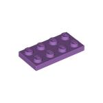 [레고부품] 미디움 라벤더색 플레이트 2 x 4 4619516 3020