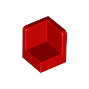[레고부품] 빨간색 패널 1 x 1 x 1 코너 4190219 6231