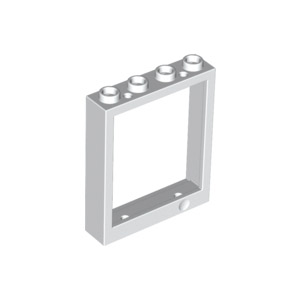 [레고부품] 흰색 문 프레임 1 x 4 x 4 (리프트) 4599974 6154