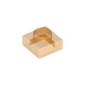 [레고부품] 투명 오렌지색 플레이트 1 x 1 4542673 30008 3024