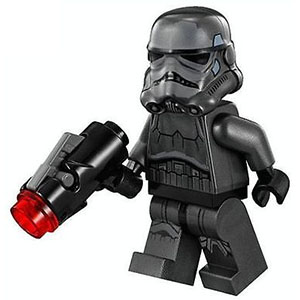 [레고 미니피규어] 스타워즈 쉐도우 스톰트루퍼(Shadow Stormtrooper) / 발사형 광선총 포함 sw603