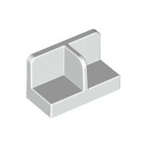 [레고부품] 흰색 패널 1 x 2 x 1 - 가운데 나눔 6093479 18971 93095