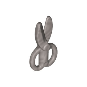 [레고부품] 플랫 실버색 미니피규어용, 도구 가위 6096993 18920