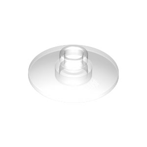 [레고부품] 투명 유리색 접시 2 x 2 뒤집어진 (레이더) 4187750 30063 4740