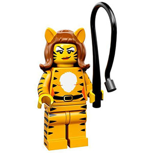[레고 미니피규어] 71010 미니피규어 14 몬스터 시리즈 - 타이거 우먼(Tiger Woman) 71010-9