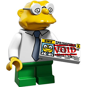 [레고 미니피규어] 71009 미니피규어 심슨 시리즈 2 - 한스 몰맨(Hans Moleman) 71009-10