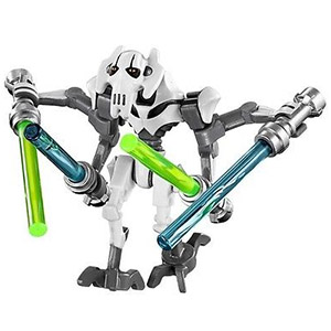 [레고 미니피규어] 스타워즈 그리버스 장군(General Grievous) (75040) / 광선검 4개 포함 sw515