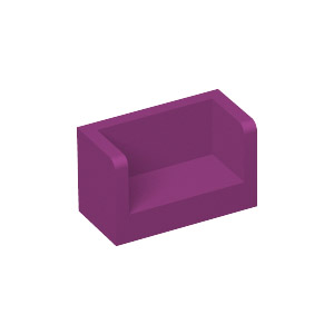 [레고부품] 마젠다색 패널 1 x 2 x 1 - 양 사이드 6131870 23969