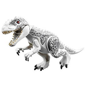 [레고부품] 흰색 쥬라기 월드 공룡 인도미누스 렉스 (Indominus Rex) (75919)