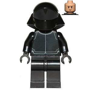 [레고 미니피규어] 스타워즈 퍼스트 오더 크루 (First order crew member) (밝은 살색 머리) / 광선총 포함 sw671