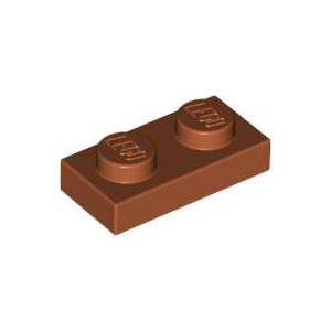 [레고부품] 진한 오렌지색 플레이트 1 x 2 4570877 6225 3023