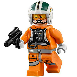 [레고 미니피규어] 스타워즈 웨지 안틸러스(Wedge Antilles) (75098) / 광선총 포함 sw730