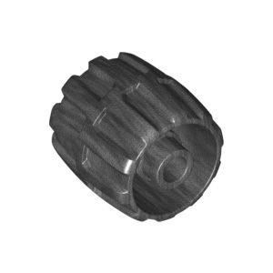[레고부품] 펄 진한 회색 휠 단단한 플라스틱 작은 (22mm d. x 24mm) 6124924 6118