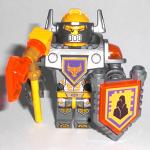 [레고 미니피규어] 넥소나이트 액슬(Axl) / 무기와 방패 포함 nex007-2