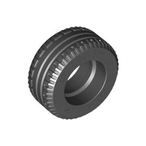 [레고부품] 검정색 타이어 30.4 x 14 VR 단단한 4550937 58090